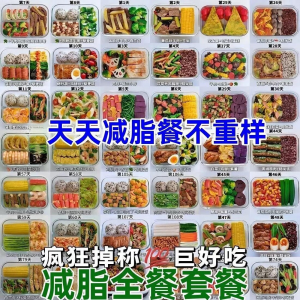 减肥食谱课程 减脂餐一日三餐指导科学健康瘦身配餐计划-闲鱼虚拟仓