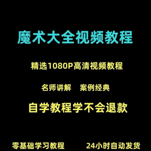 魔术教程 纸牌魔术 刘谦魔术 视频教程-闲鱼虚拟仓