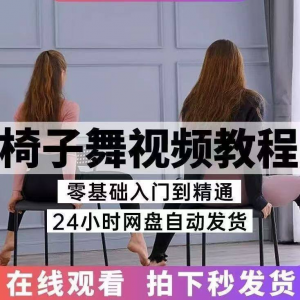 椅子舞教程  椅子舞技巧 入门自学零基础学习教程素材-闲鱼虚拟仓